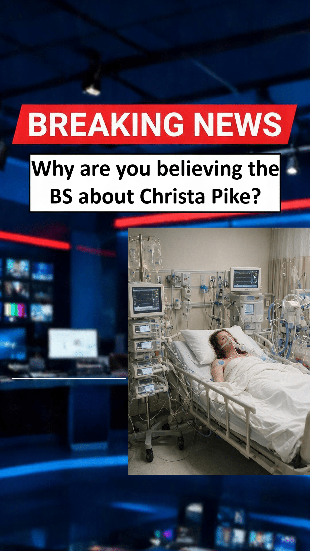 Why are you believing the BS about Christa Pike Why are you believing the BS about Christa Pike?